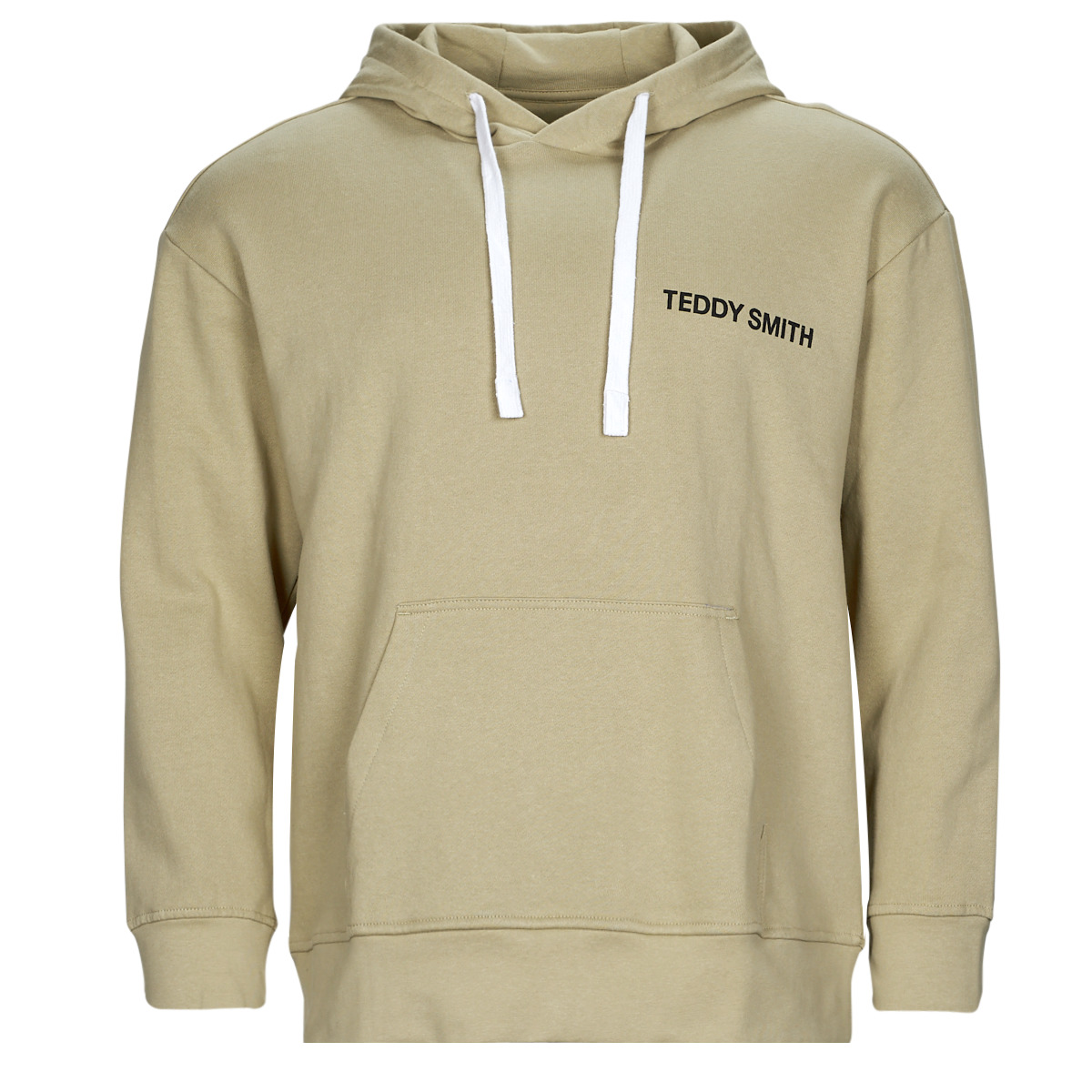Teddy Smith - S-REQUIRED HOOD - Beige