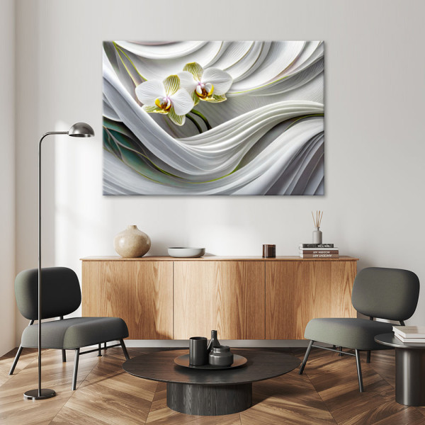 Feeby Obraz, Orchidea abstrakcja 3D 60x40