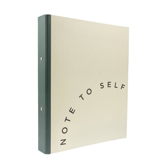 Note to Self A4 Ring Binder Folder