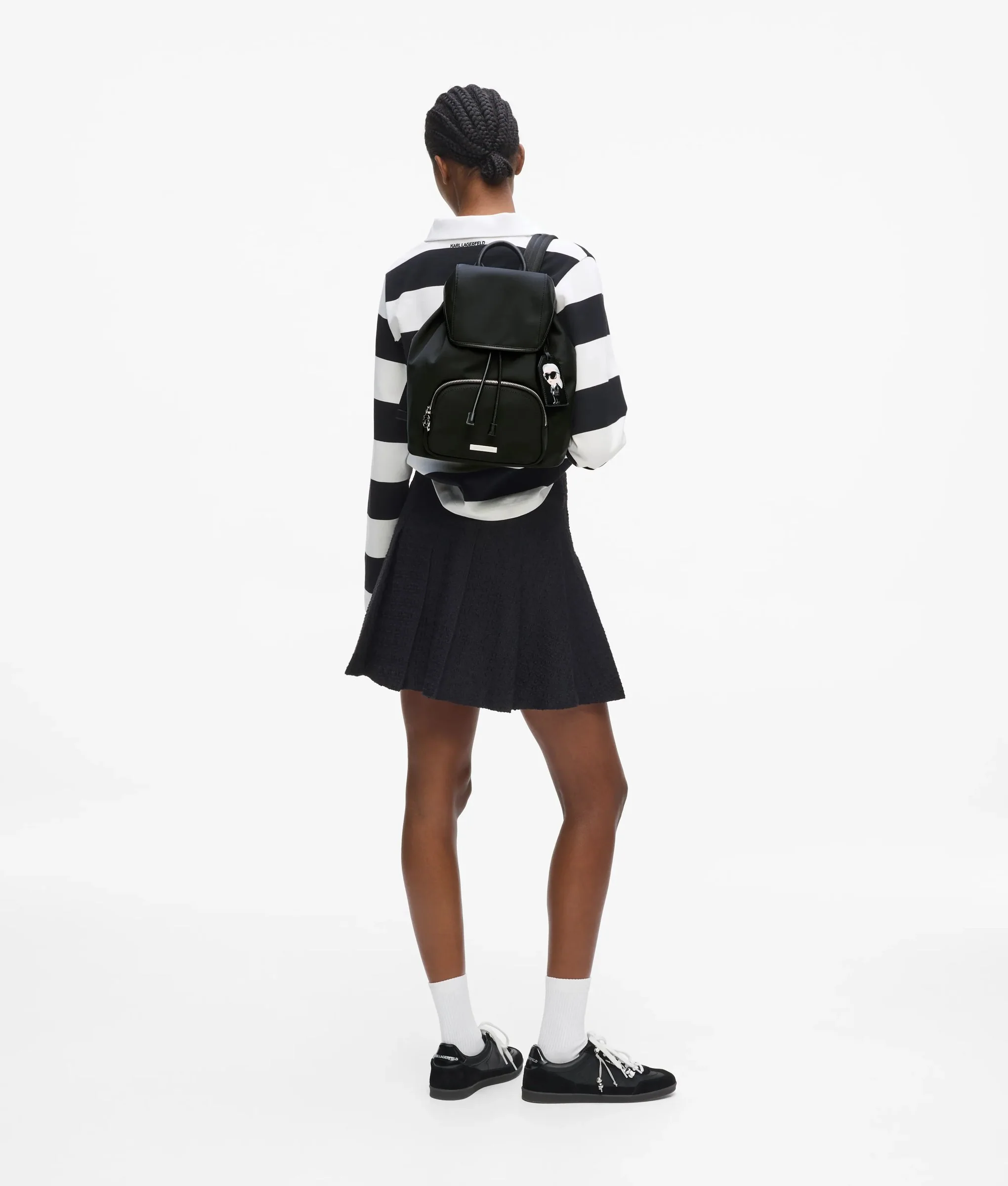 Sac à dos Ikon avec étiquette en nylon