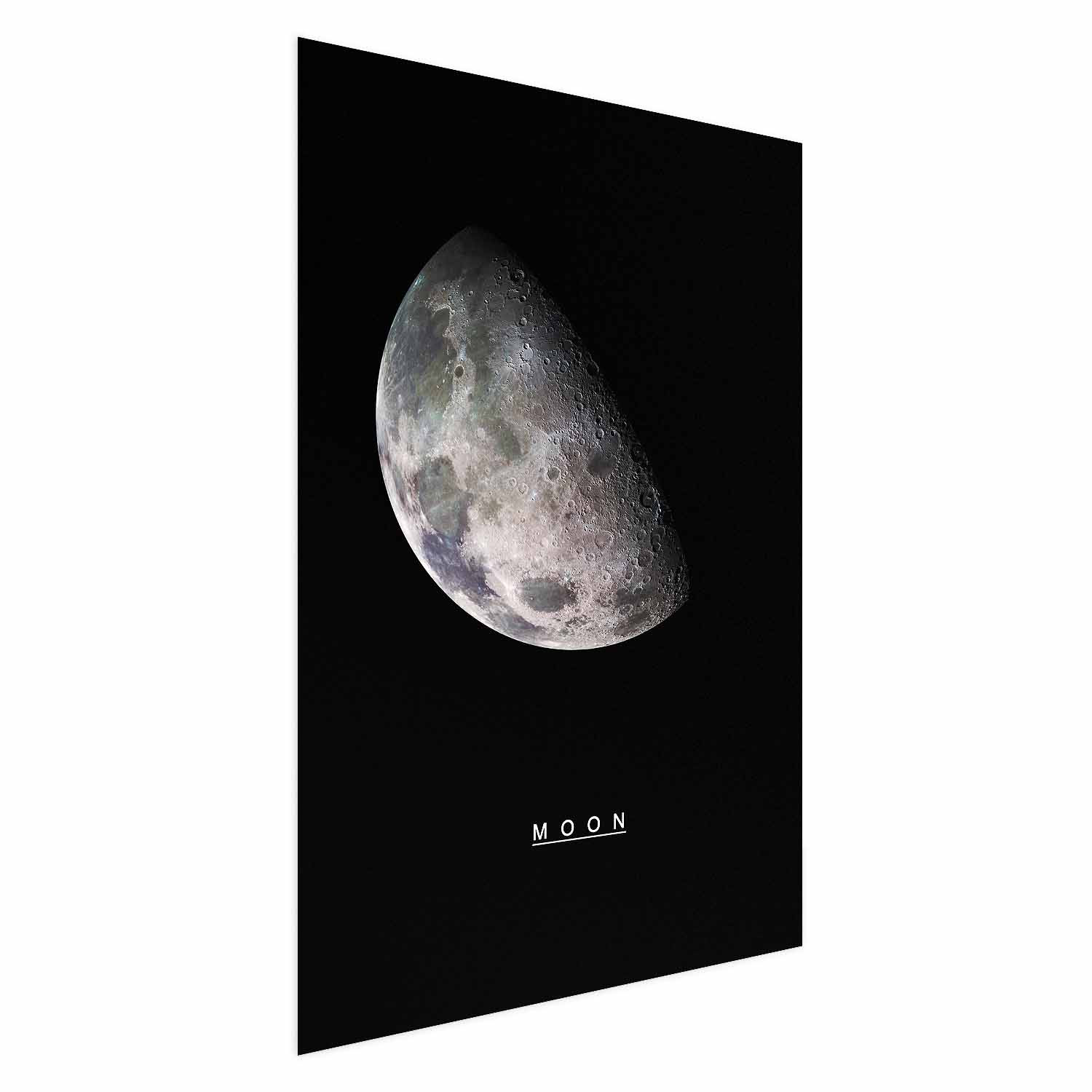 Plakat Księżyc 21x30 cm