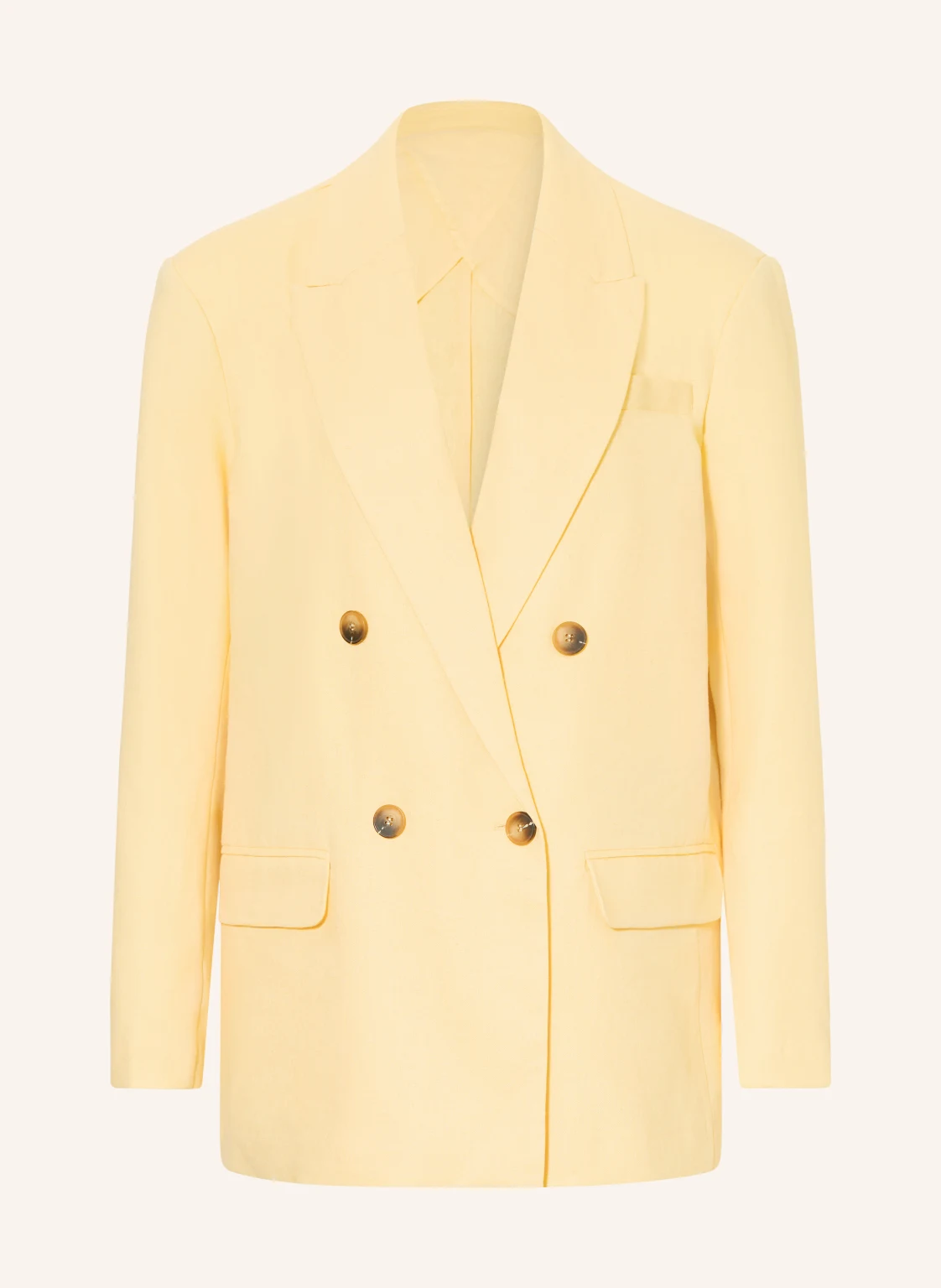 SELECTED Oversized-Blazer mit Leinen