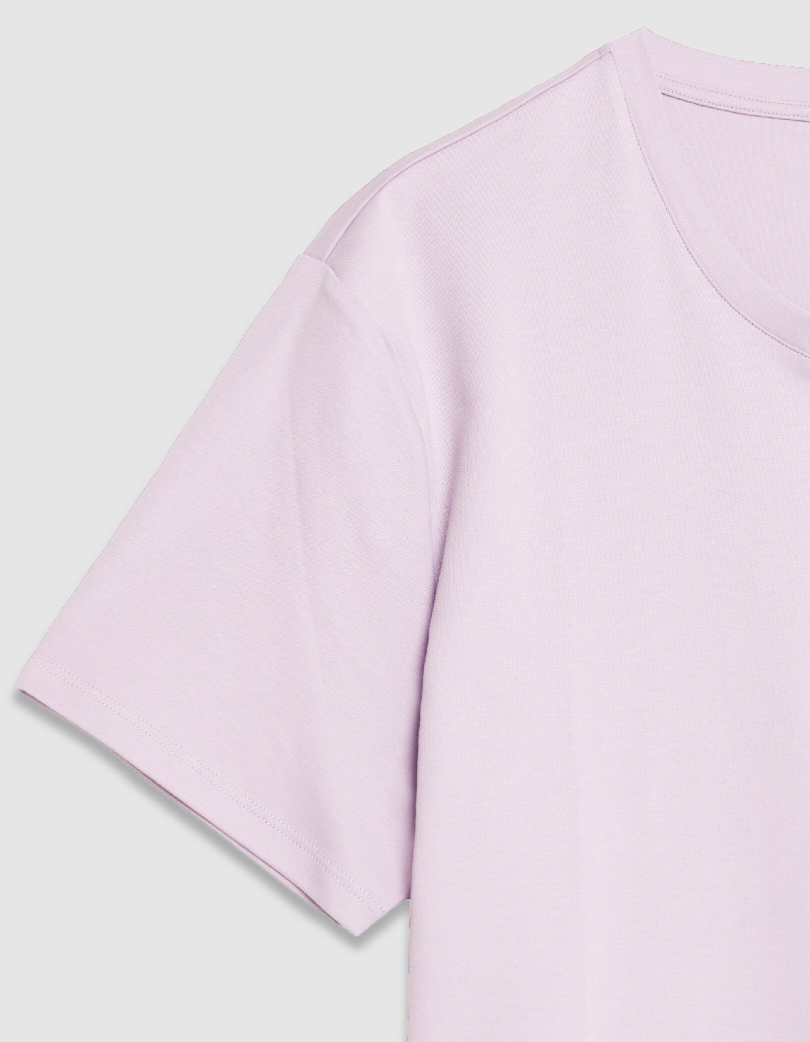 T-shirt lilas détail logo ABSOLUTE DRY Homme