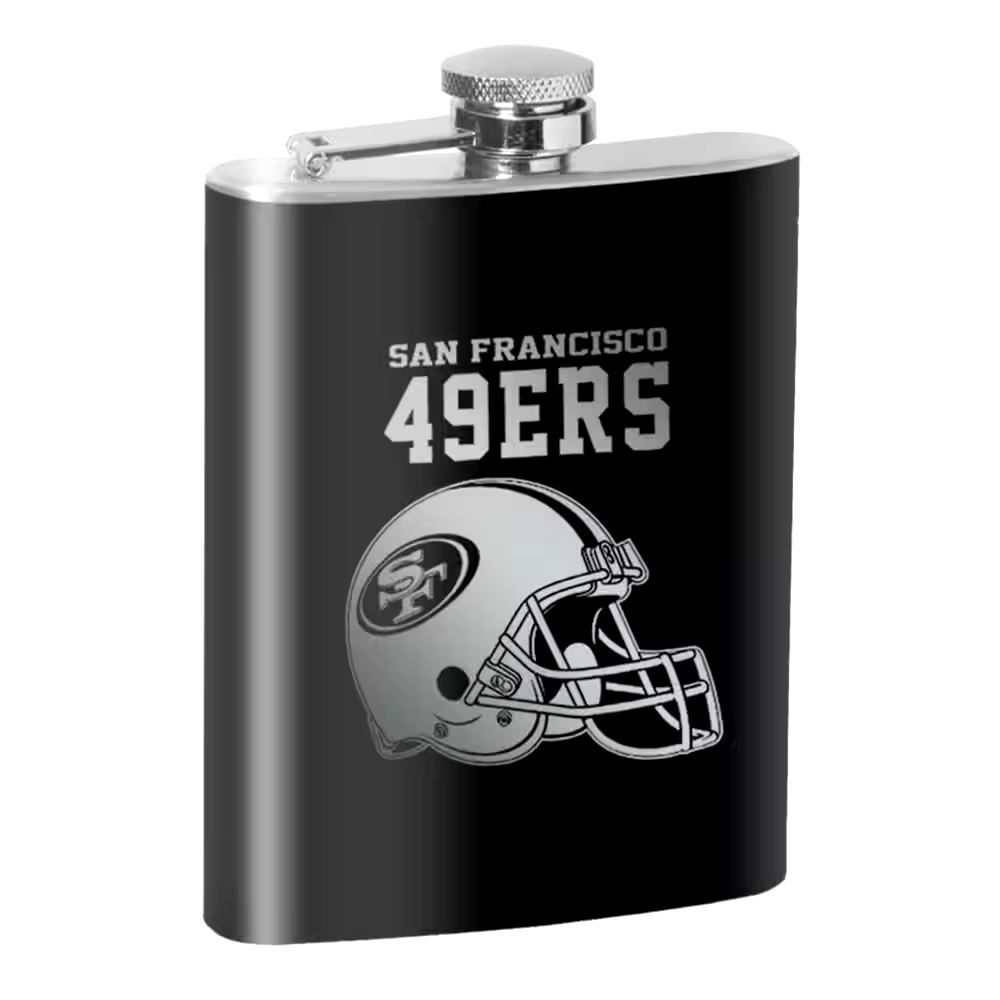 NFL San Francisco 49ers Flask, 8-oz