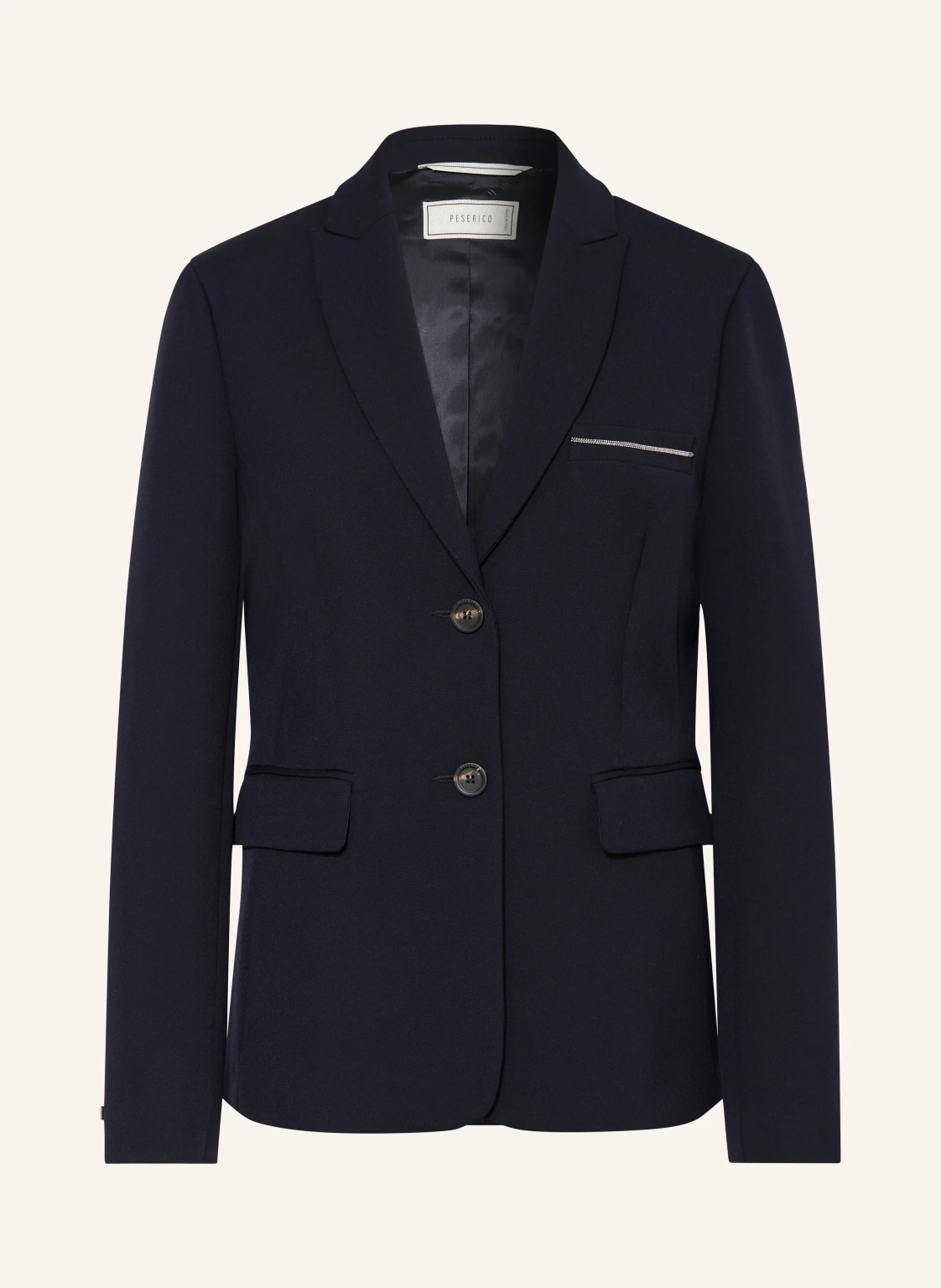 PESERICO Blazer mit Schmucksteinen