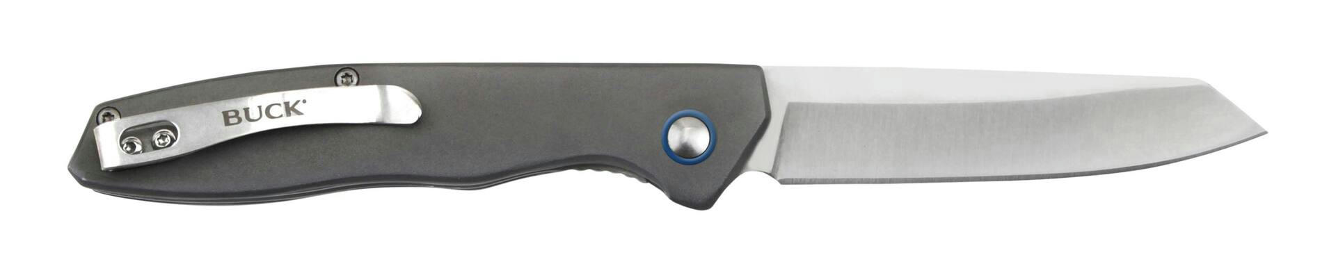 Buck Knives 260 Razor XT Wharncliffe w/ Accent Washer Pivot, Blue, 7 5/8-in