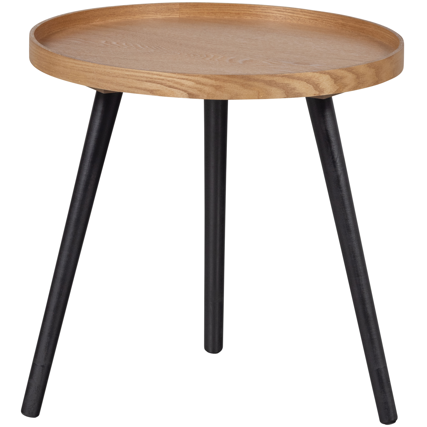 WOOOD bijzettafel M Mesa - Hout - Naturel - 45x45x45