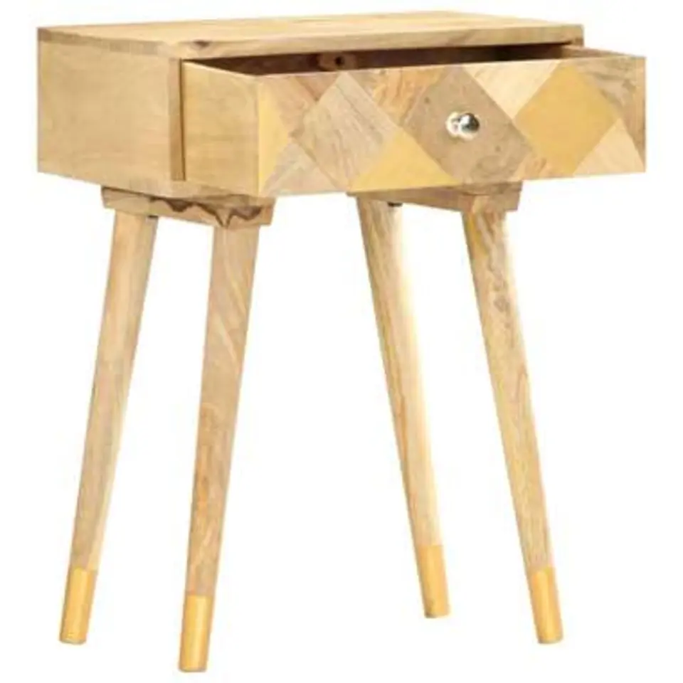 vidaXL - Nachtkastje - Bruin - Hout - 43 x 30 x 58 cm