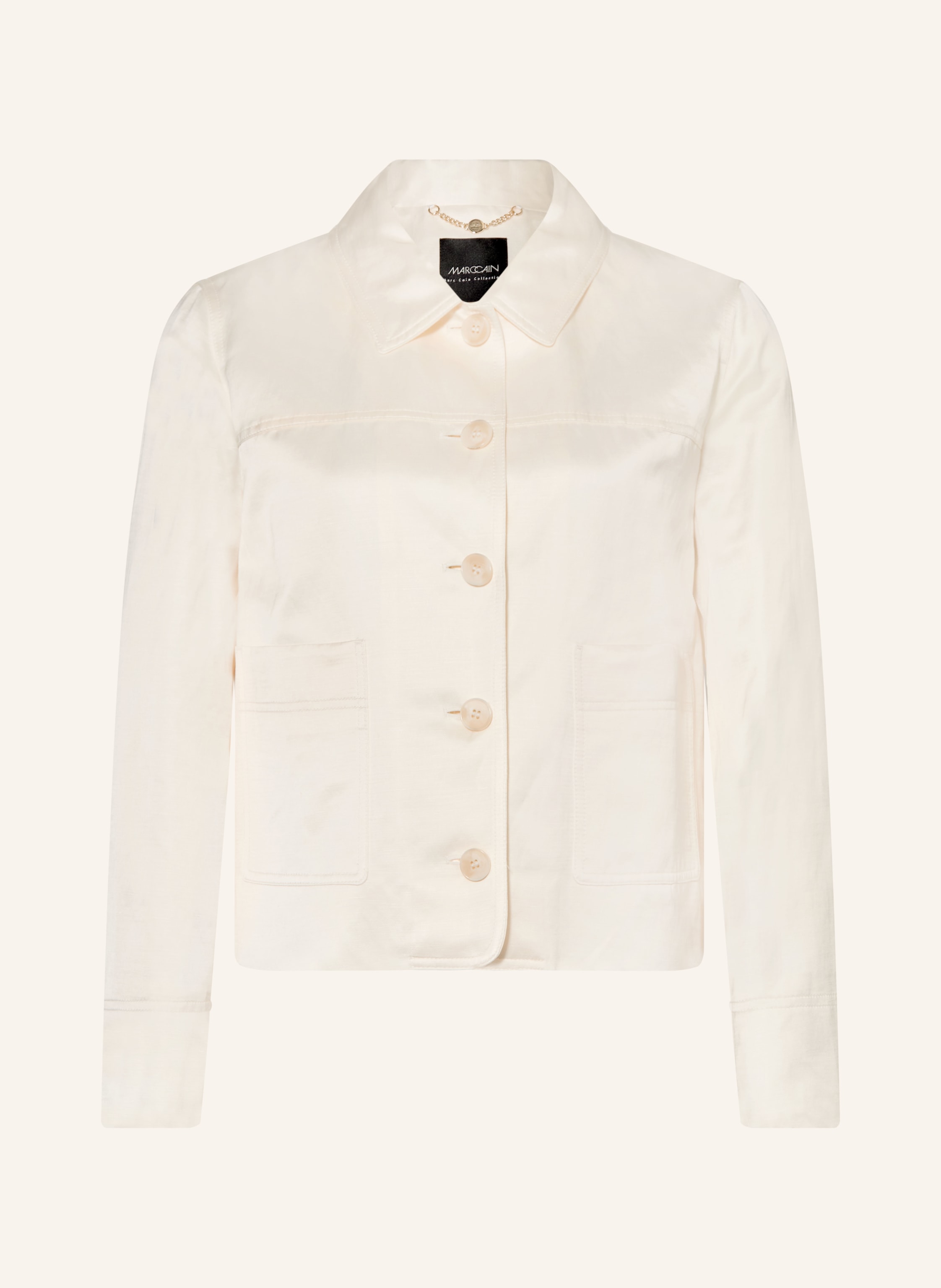 MARC CAIN Kastenjacke mit Leinen