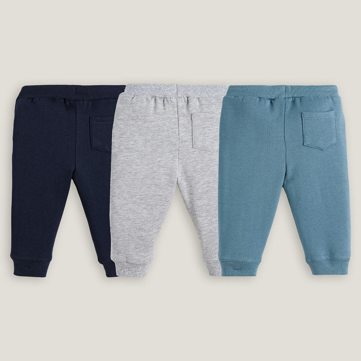 Lot de 3 jogpants en molleton