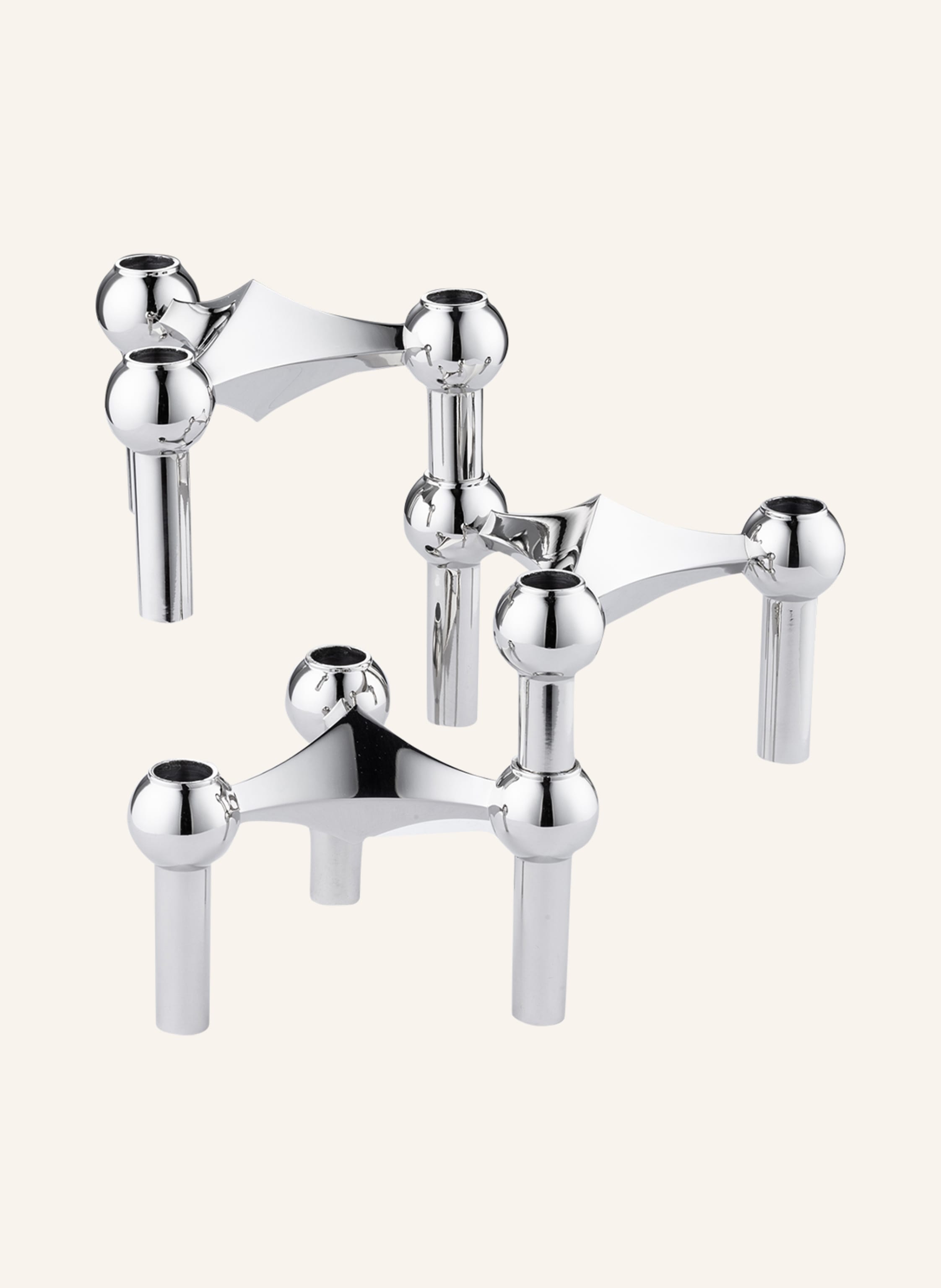 STOFF NAGEL 3er-Set Kerzenhalter
