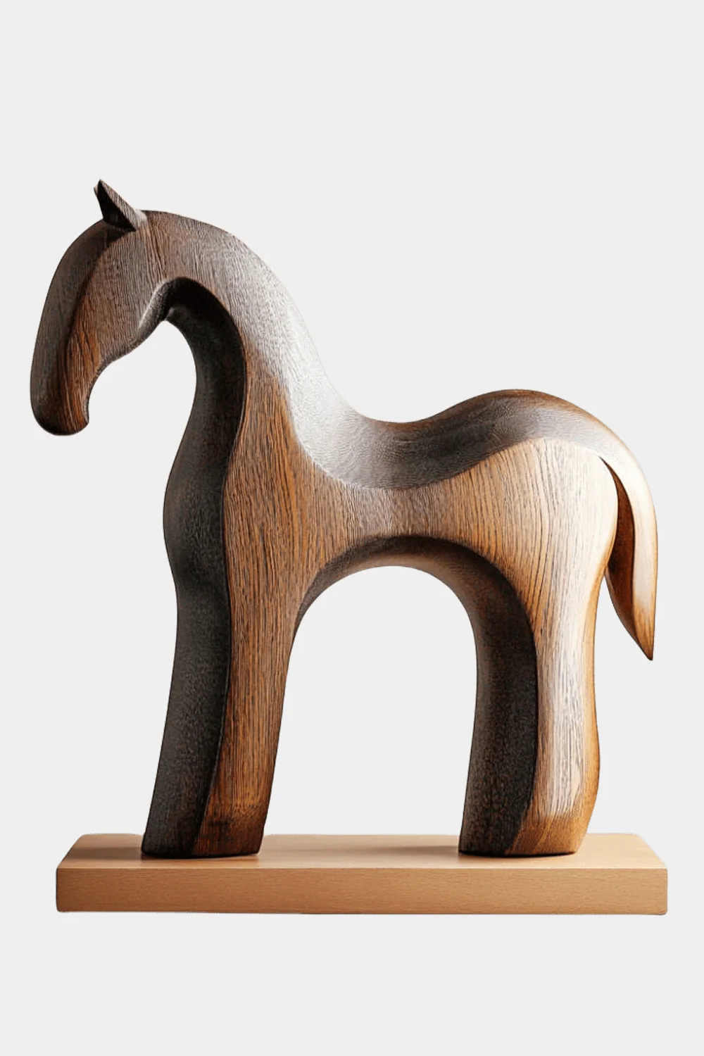 Horse Wood Sculpture #WA056