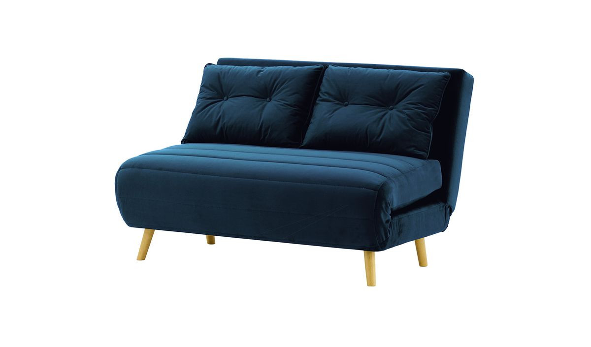 Sofa rozkładana Flic 120 cm-Velluto 11-like oak