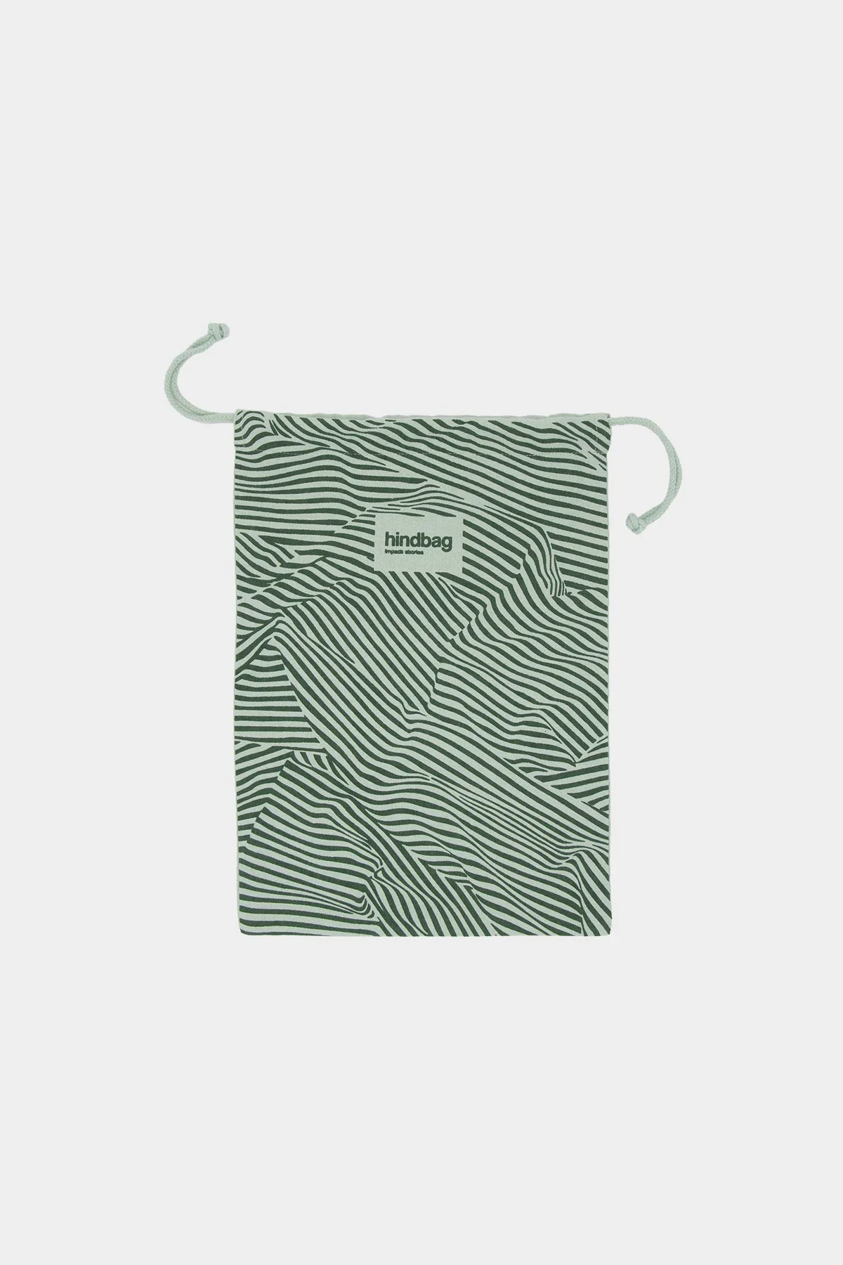 Pochon cadeau Rayure Vert