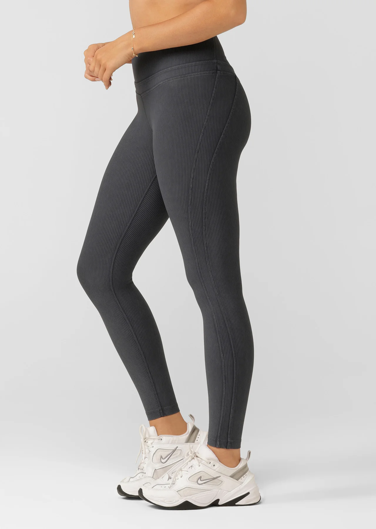 Stride Washed Rib Full Length Leggings