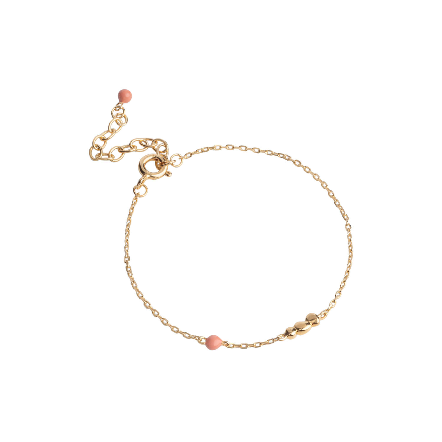 Nara armb&aring;nd, light coral