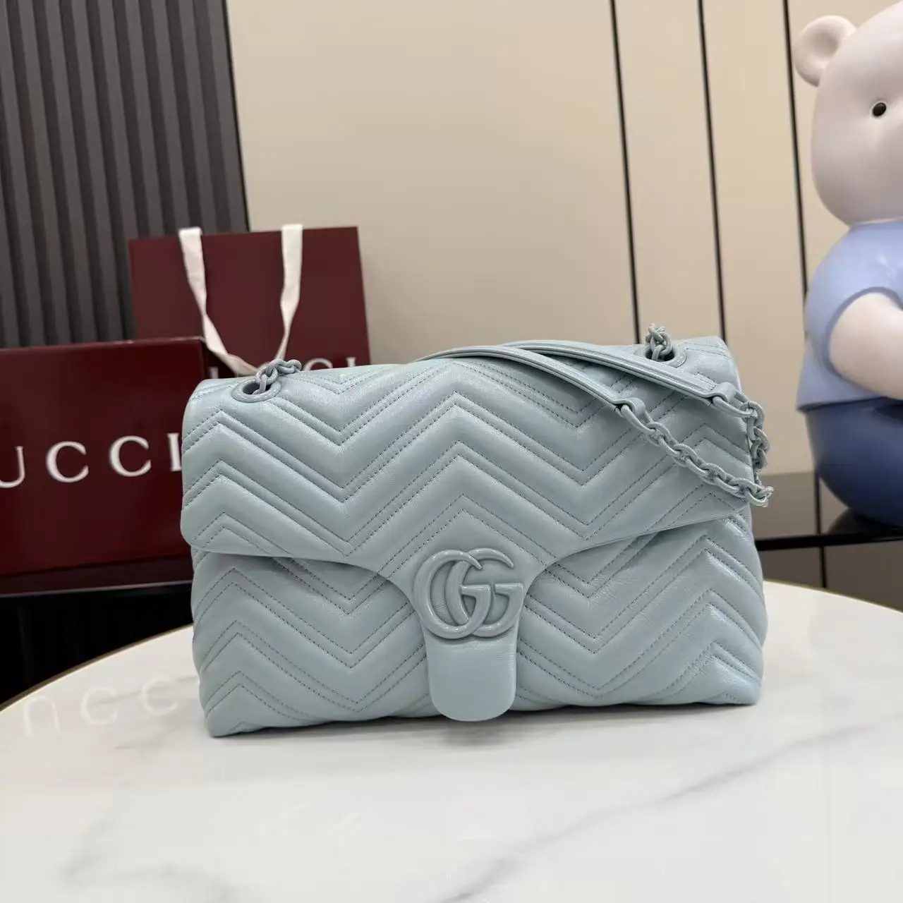 Gucci GG Marmont Medium/Large Shoulder Bag (10A Mirror Version)