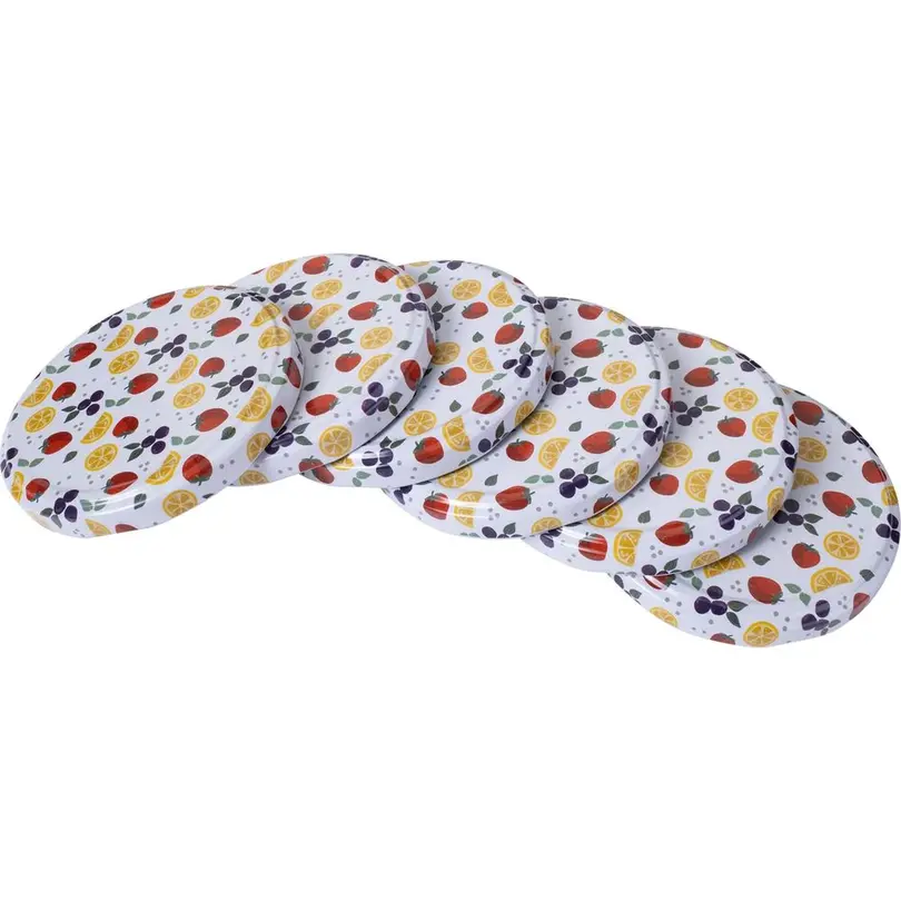 Frischhaltedeckel 6er-Set Obst