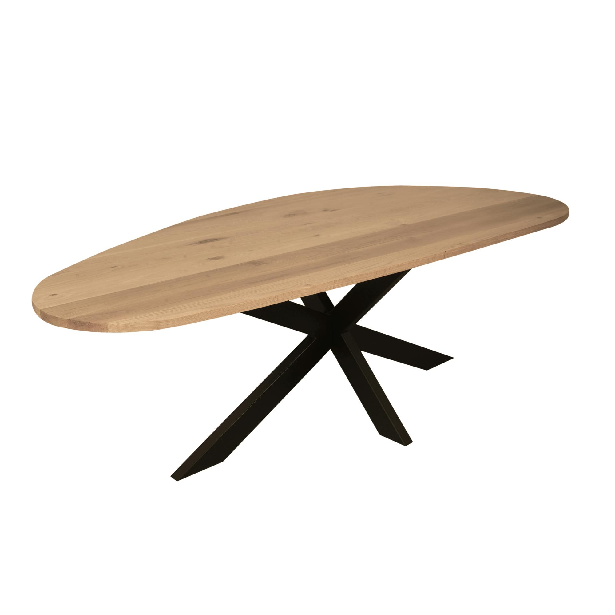 Table à manger bois style organique 240 cm LEXTON