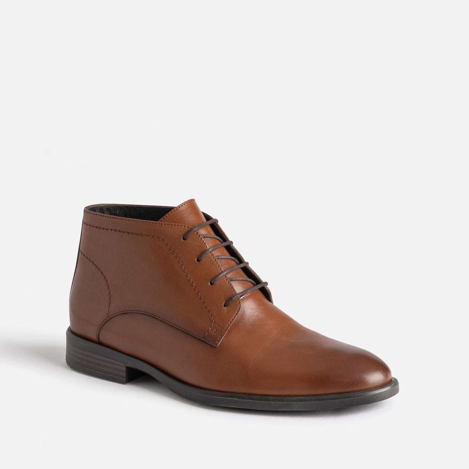 Chukka boots ERAM FLEX marron en cuir