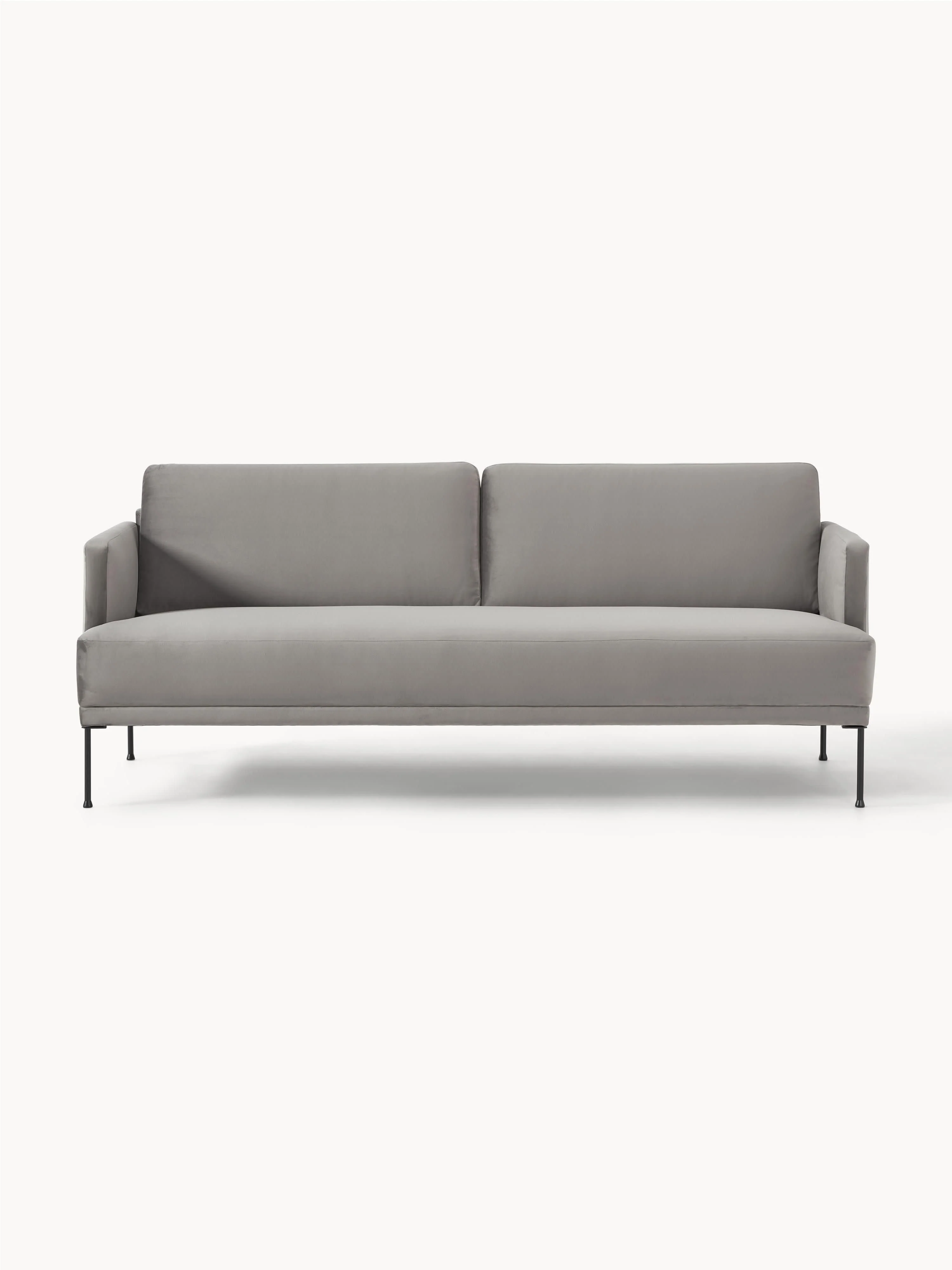 Samt-Sofa Fluente (3-Sitzer)