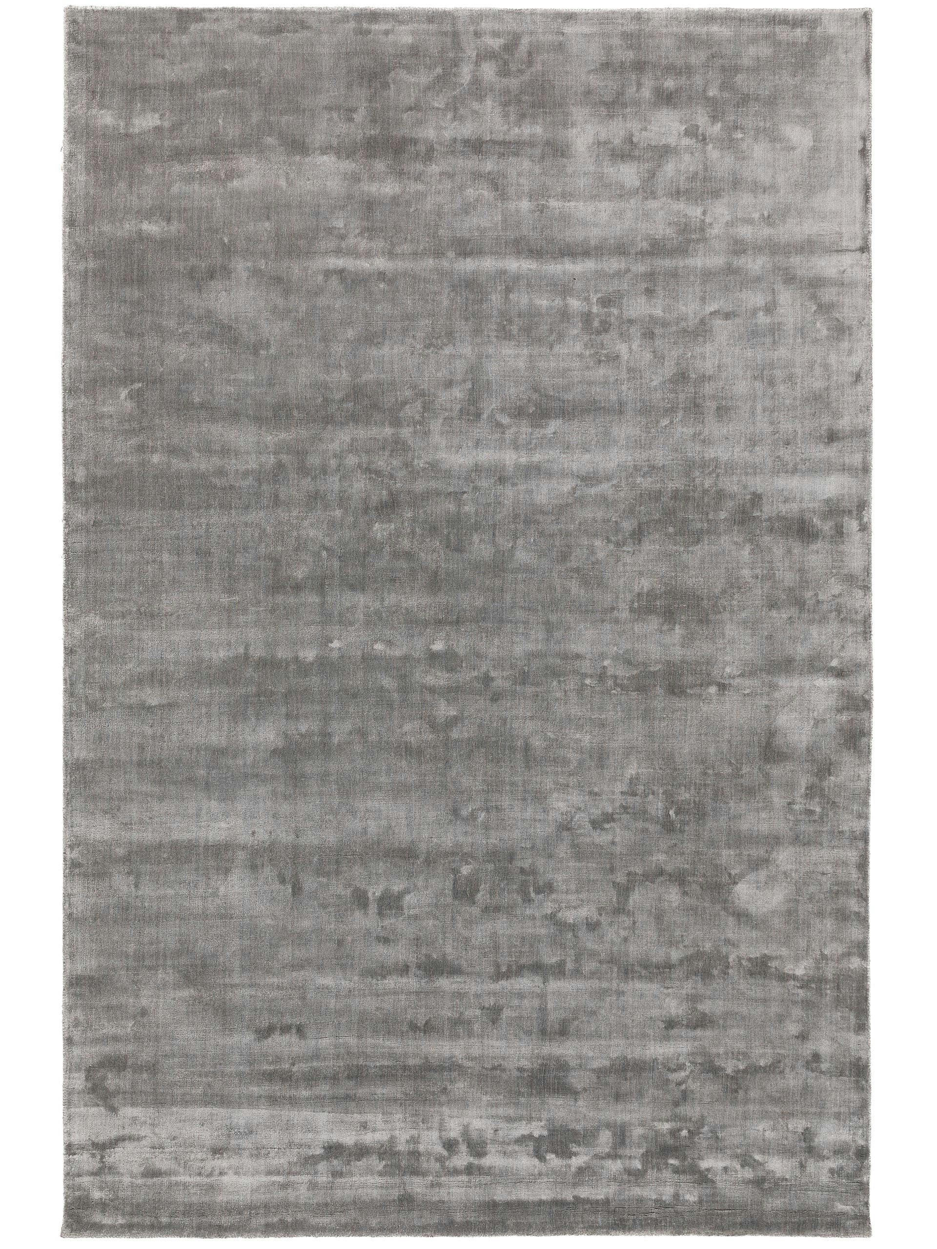 NELA - Tapis en viscose gris 250x350