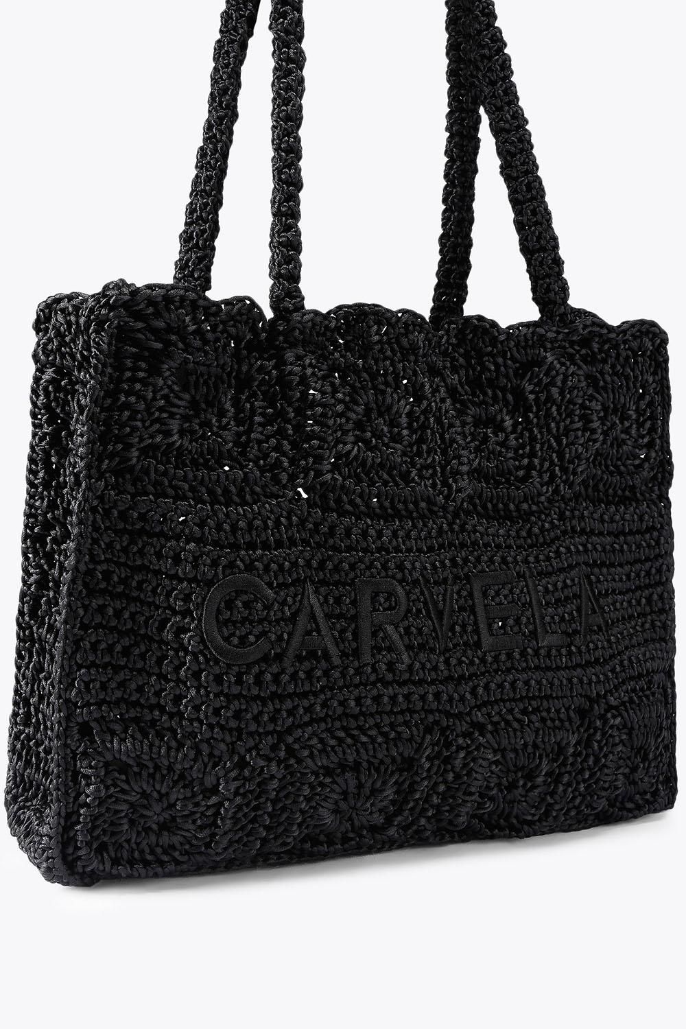 Carvela Salerno Tote' Silk Blend Bag