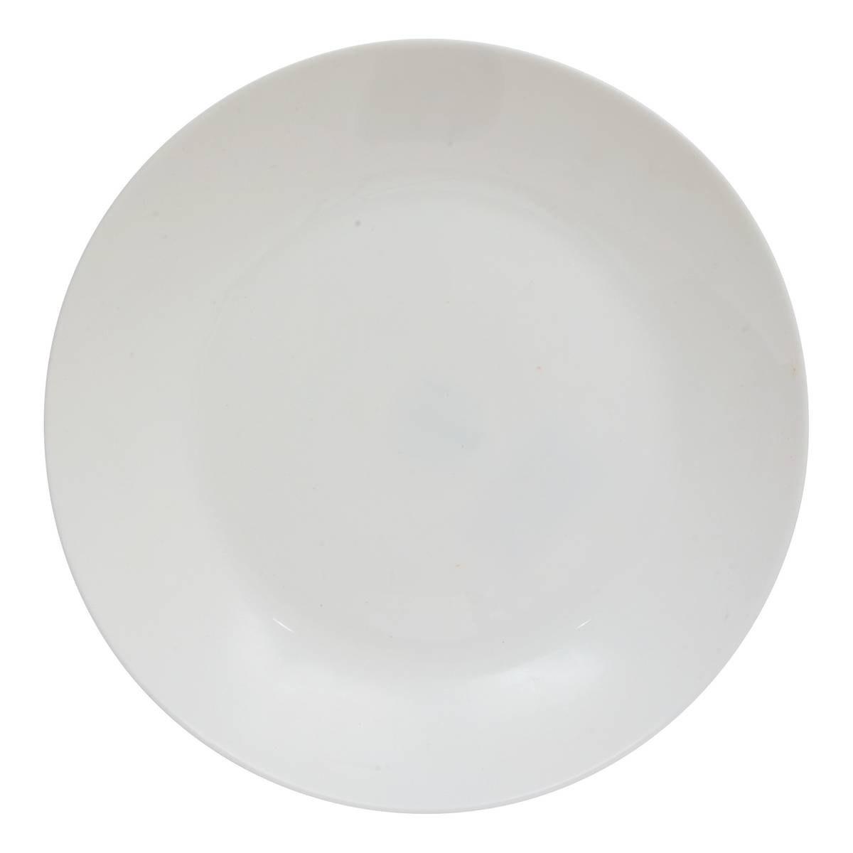 Flat plate "Louise" glass, D.25.4 cm