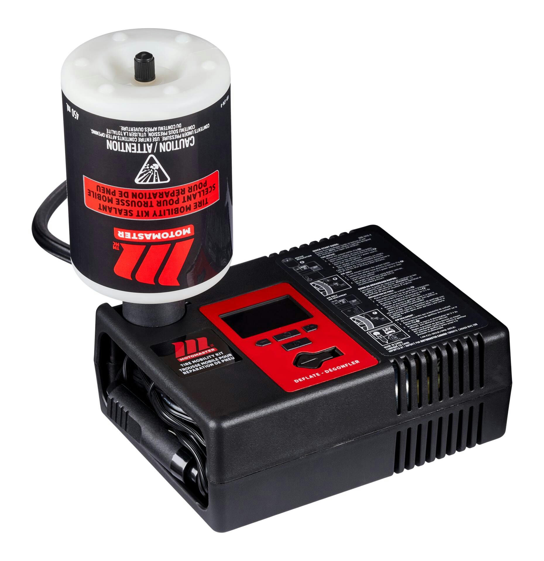 MotoMaster Tire Mobility Kit with Inflator & Sealant