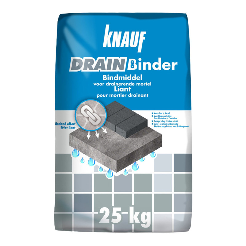 Liant pour mortier Drain Binder 25 kg KNAUF