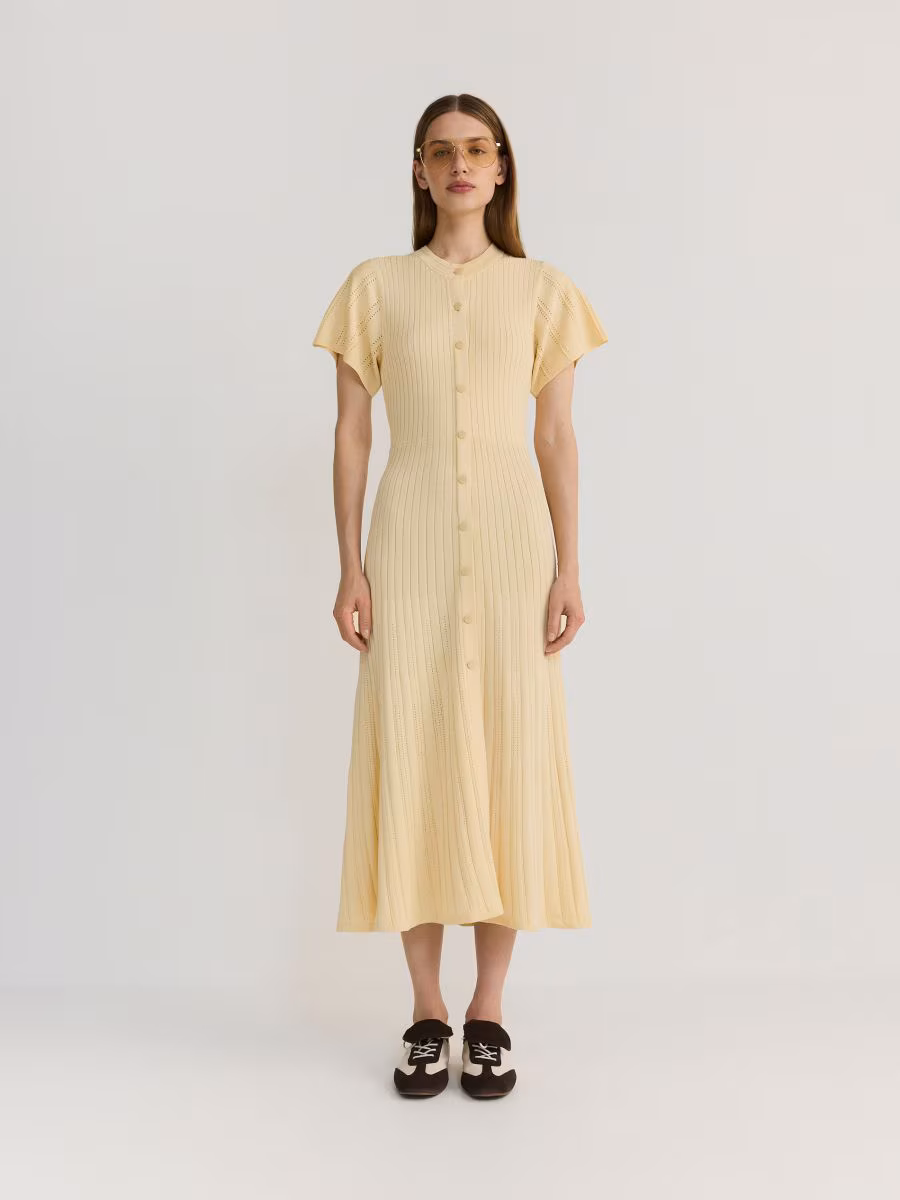 Viscose Rich Jersey Maxi Dress