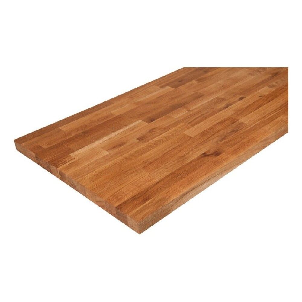 BENKEPLATE EIK 40X635X2020MM GRUNNOLJET