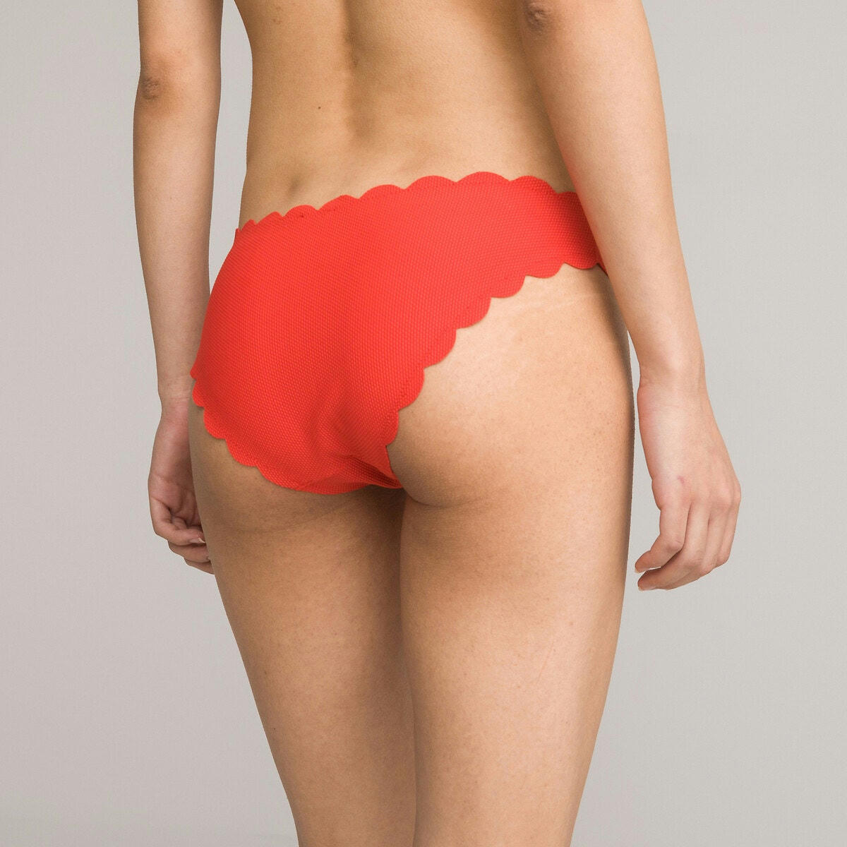 Bas de maillot de bain culotte, maille piquée