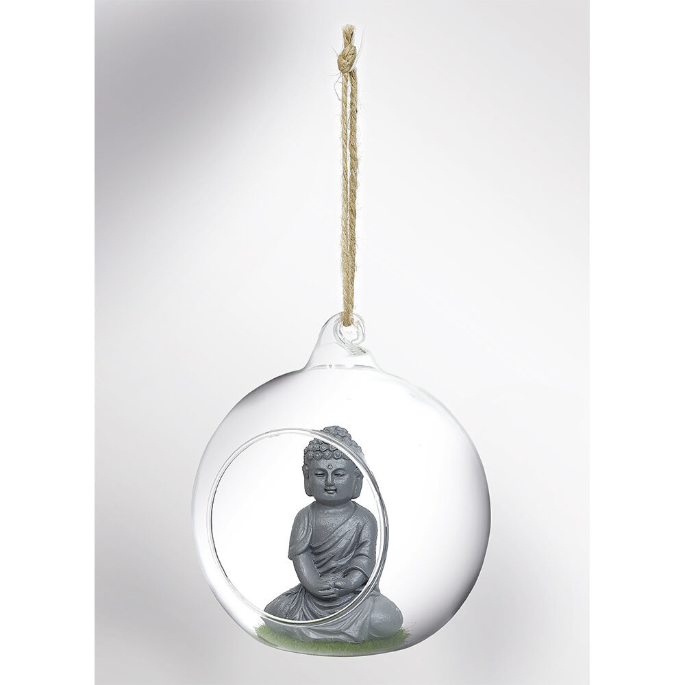 Boule décorative à suspendre Ø10xH9cm