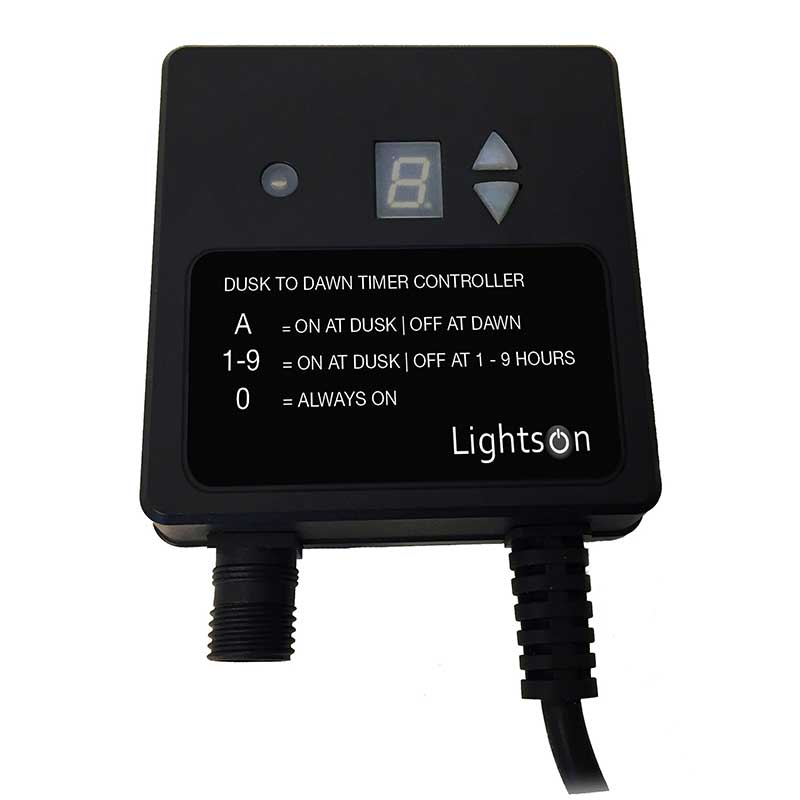 Ljussensor/Timer - LED Garden Plug & Play
