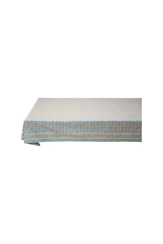 Pip Studio Tafelkleed - Blooming Tales - 100% katoen - Khaki - 150x300cm