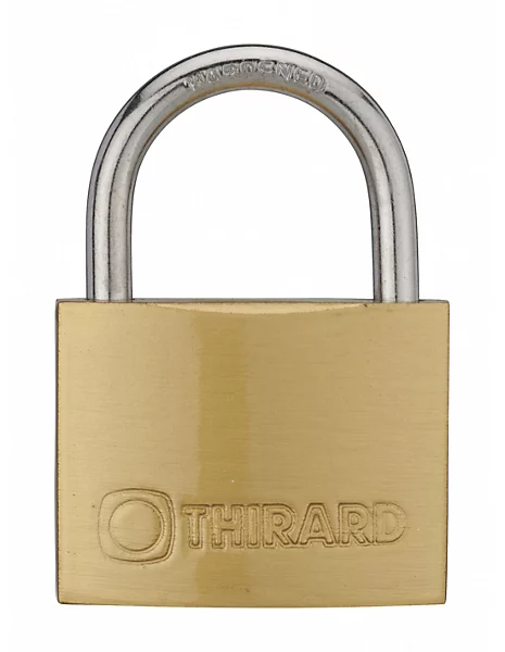 Cadenas à clé Type 1 UNIKEY (achetez-en plusieurs, ouvrez avec la même clé), 45mm, 2 clés - THIRARD