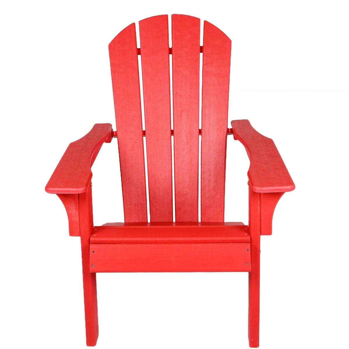 Red HDPE Adirondack Chair