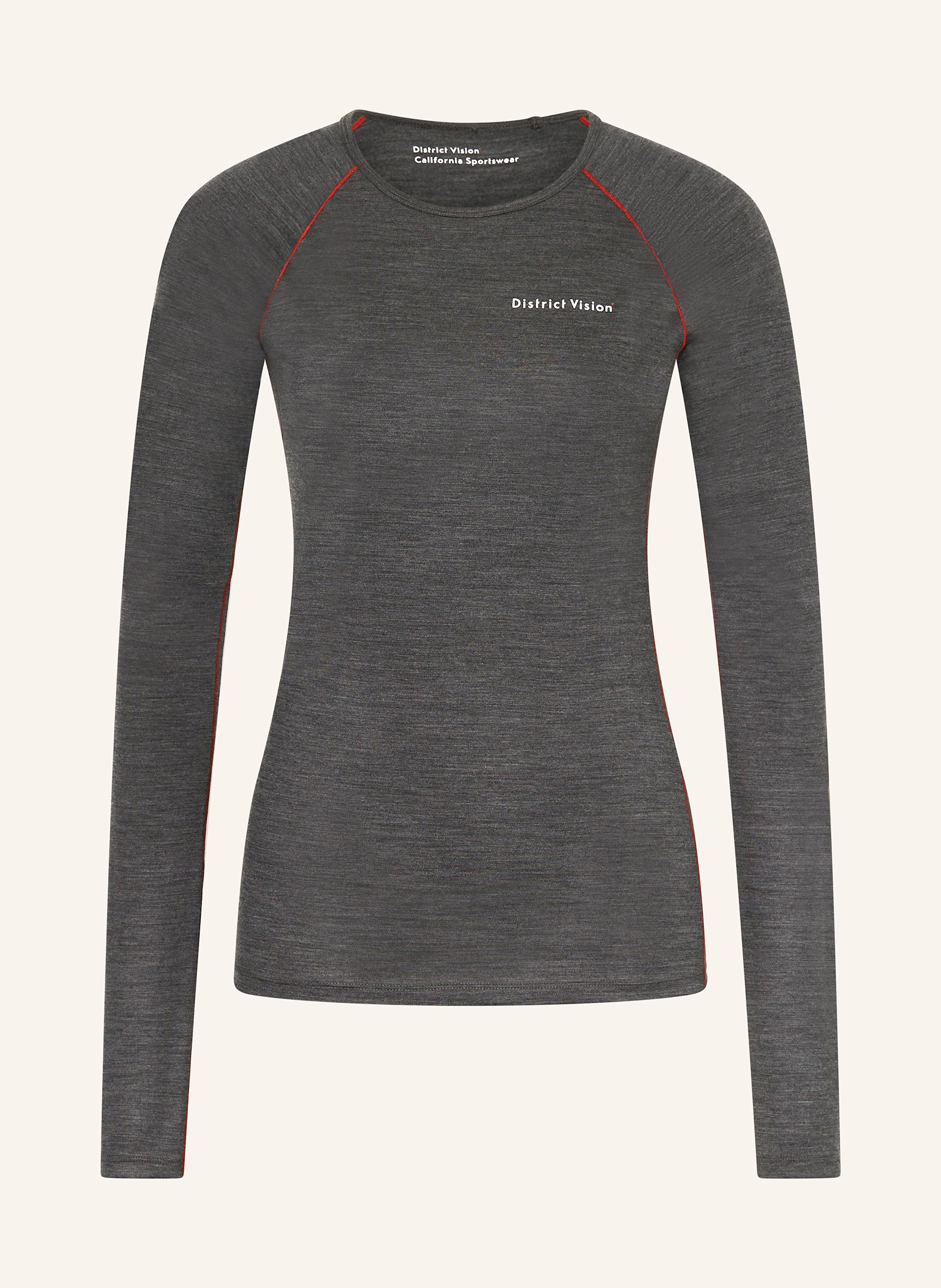 District Vision Longsleeve MERINO aus Merinowolle