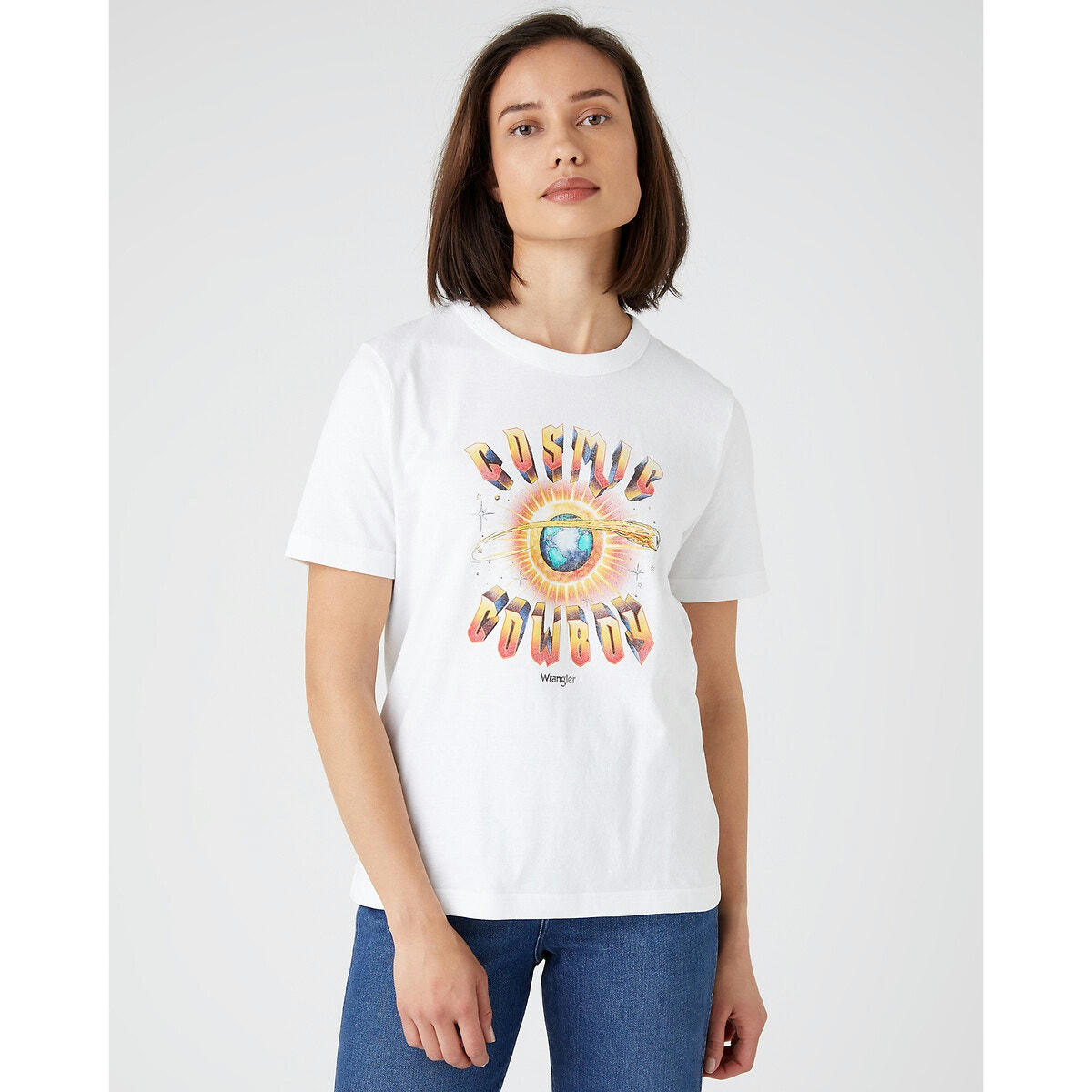 T-shirt manches courtes, motif devant
