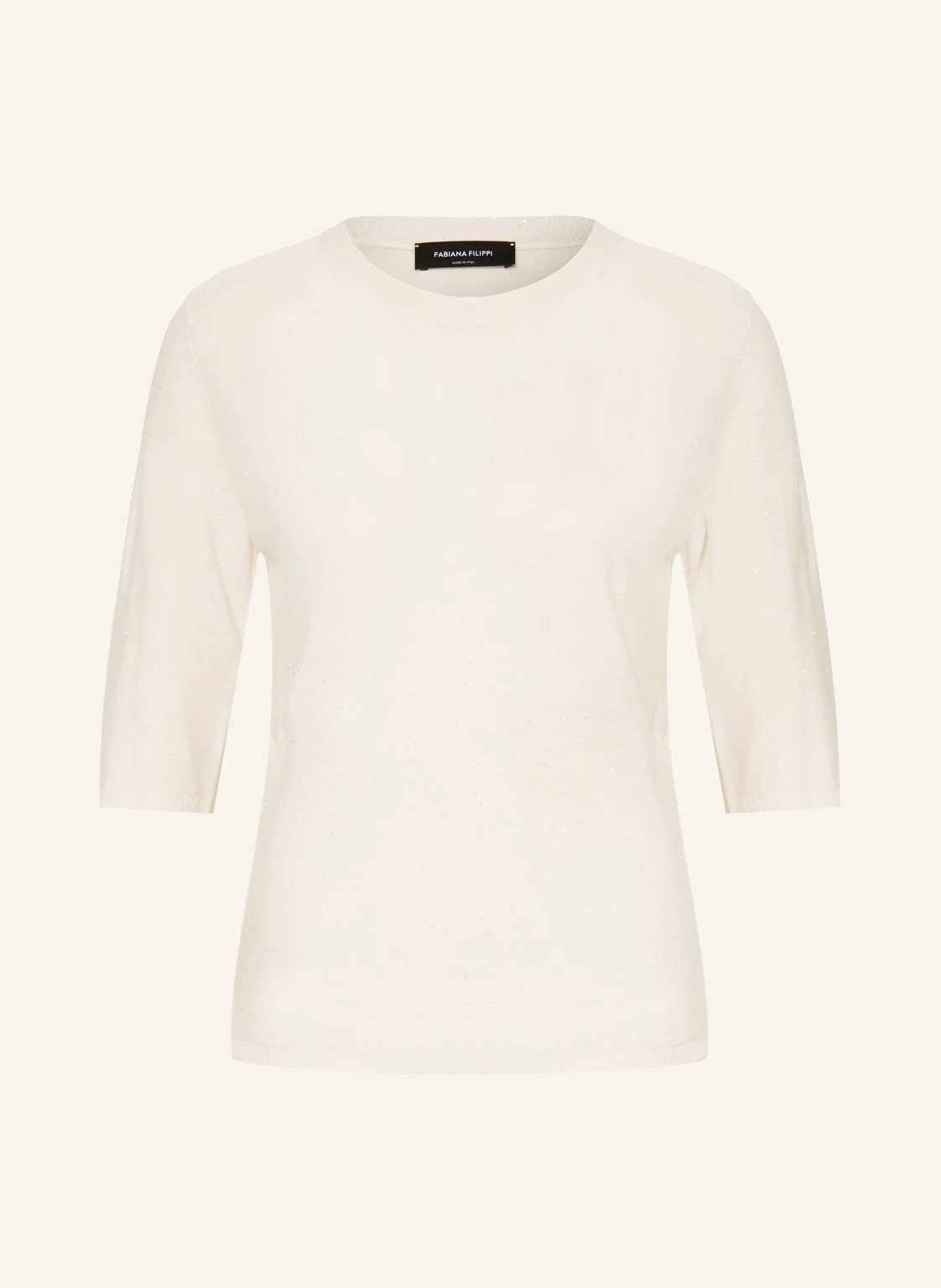 FABIANA FILIPPI Strickshirt mit Pailletten