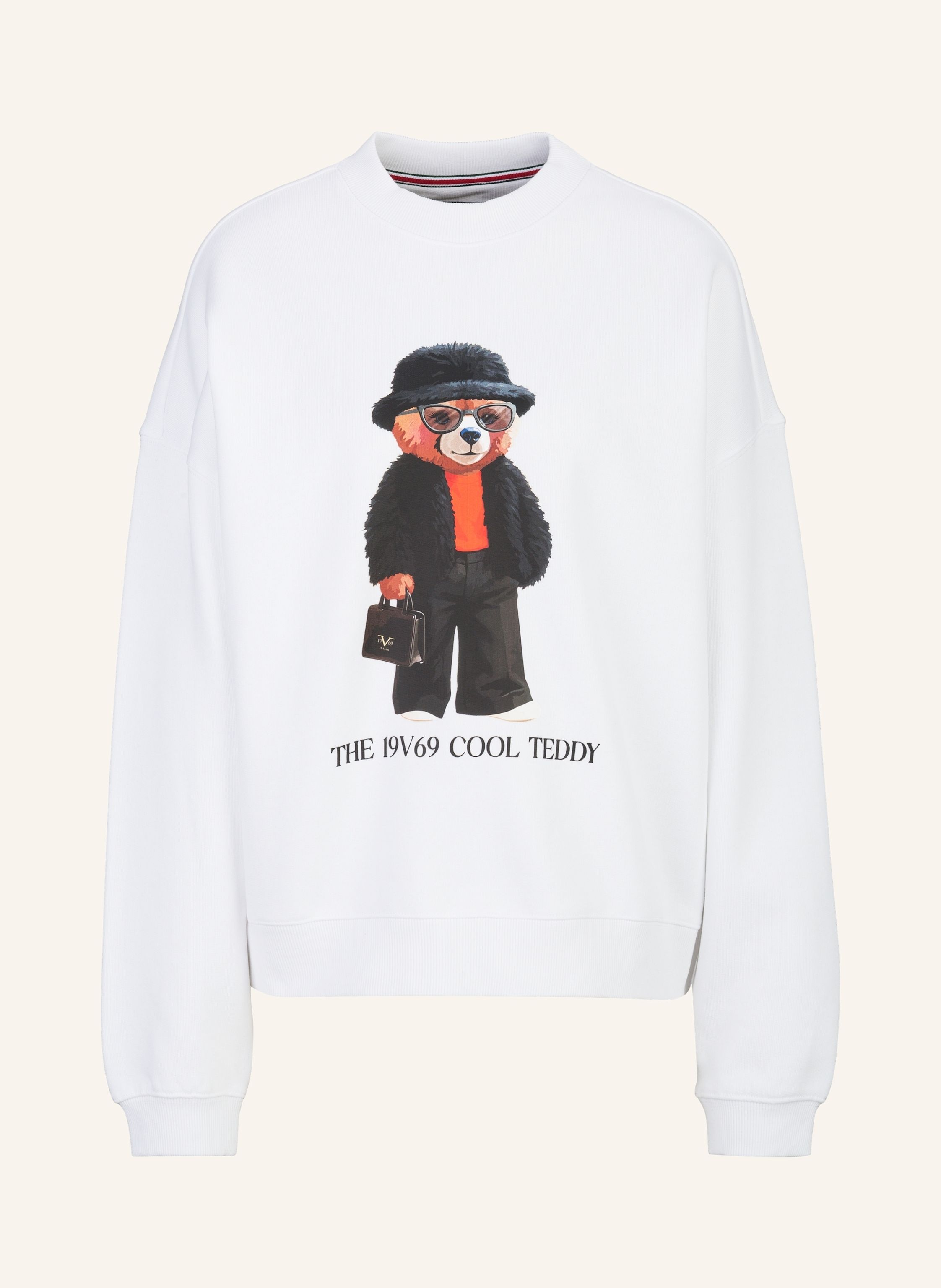 19V69 ITALIA Sweatshirt Willow Teddy
