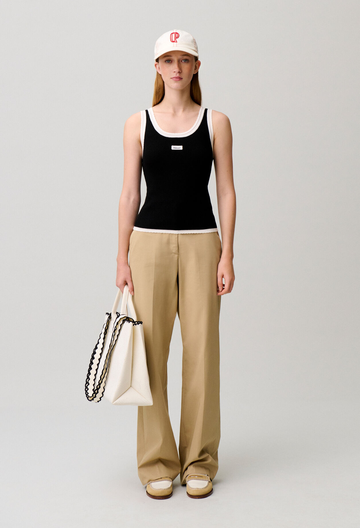 Top maille col rond