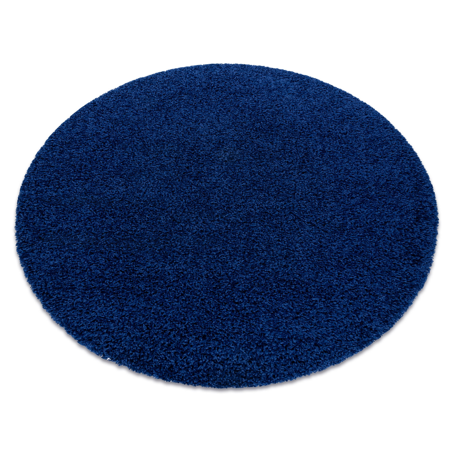 Dywan SOFFI shaggy 5cm granat koło 80 cm