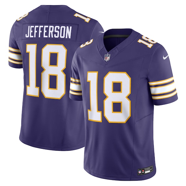 Justin Jefferson Minnesota Vikings Nike Vapor F.U.S.E. Limited Jersey - Purple/White