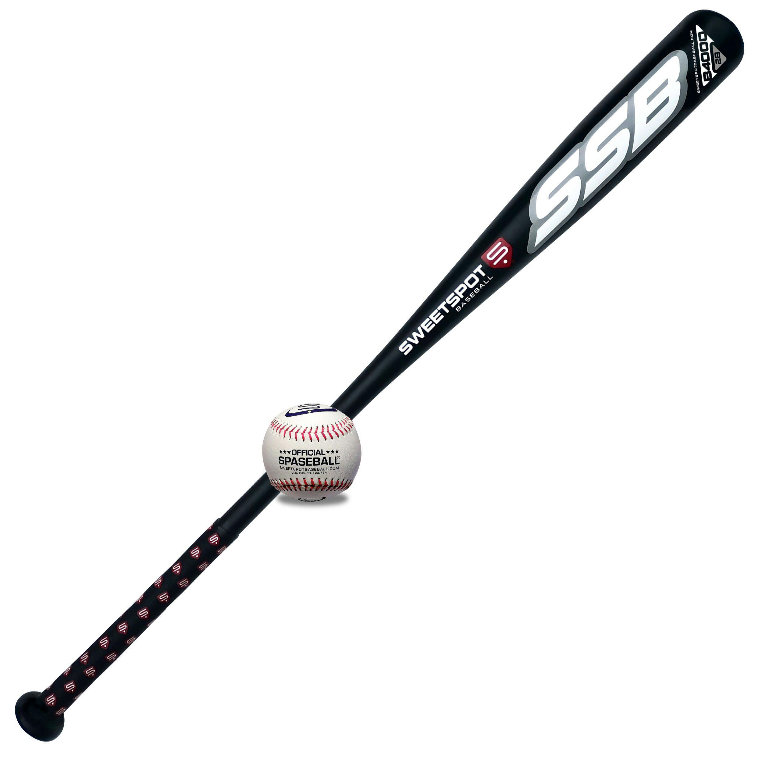 Sweetspot SSB 28 Junior Bat & Spaseball Baseball Combo
