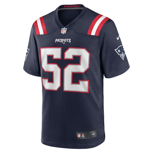 Curtis Jacobs New England Patriots Nike  Game Jersey -  Navy