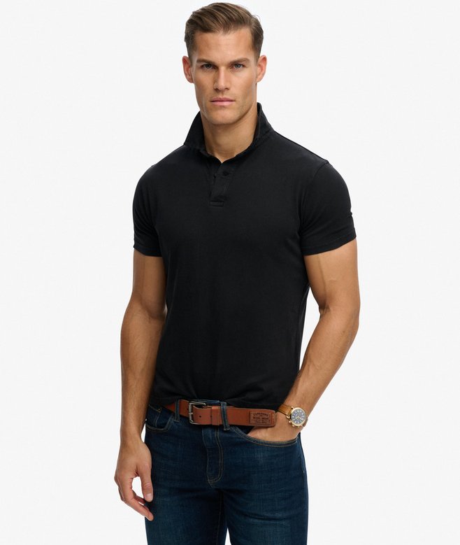 Essential Jersey Polo Top