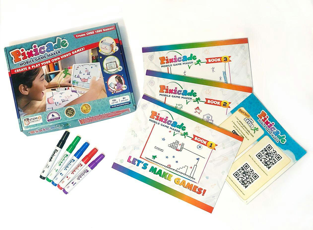 Pixicade Bilingual Mobile Game Maker, Ages 6+