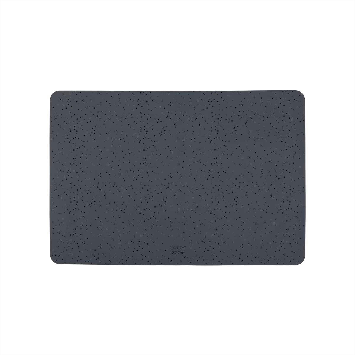 KOKO - Tapis noir en silicone H0,15x50x34mm